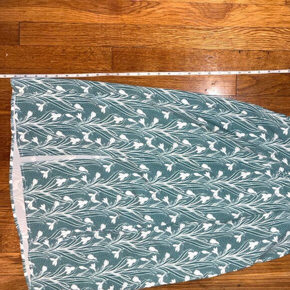 Miaou green and white floral lace up dress size small (s) - Picture 4 of 8